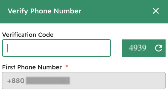 Finish the Registration Process